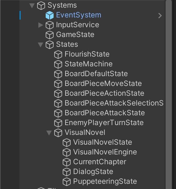 state file hierarchy